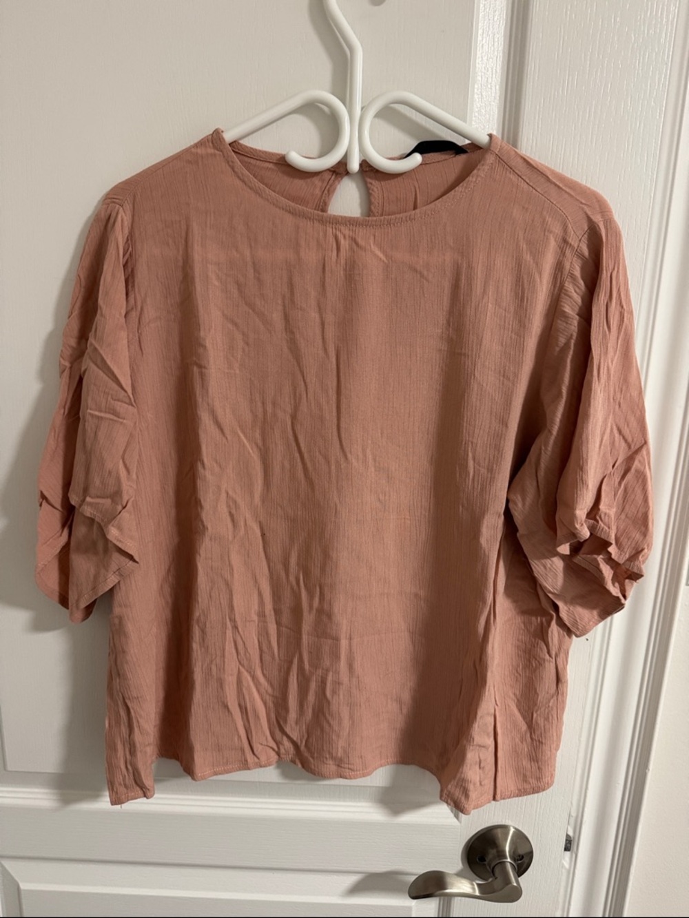 Women's Dusty Salmon Rose Blouse